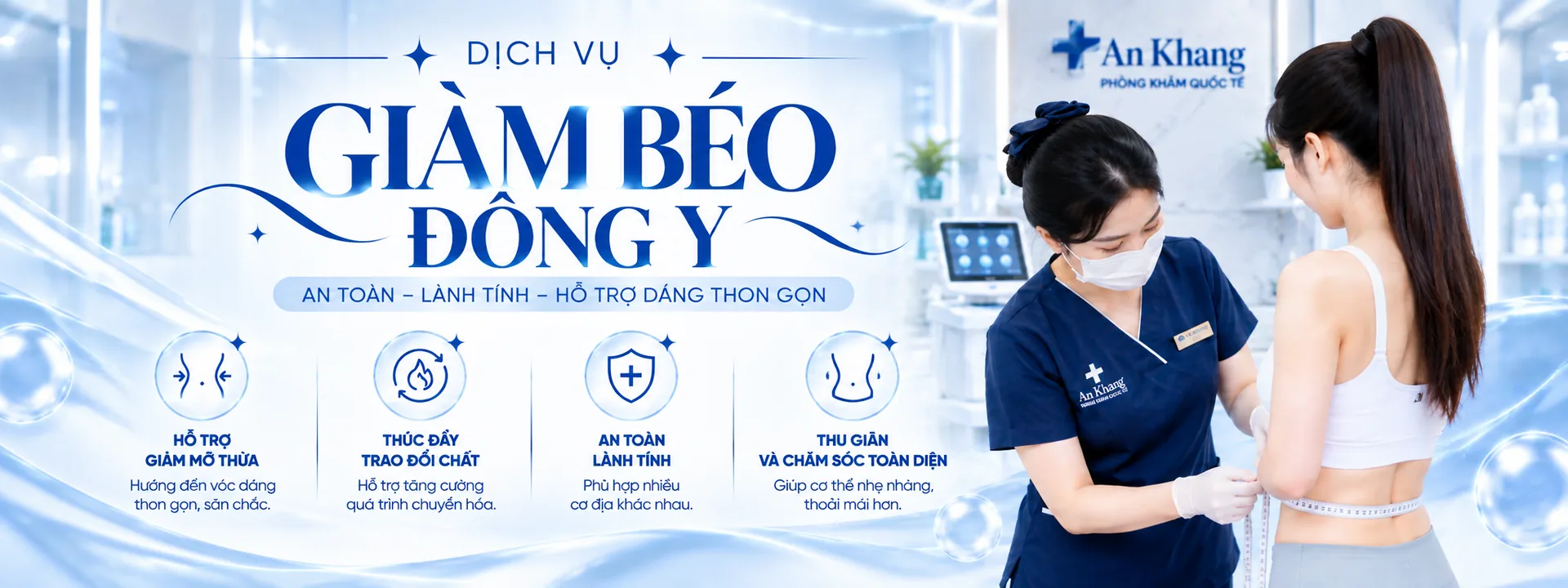 Dịch vụ giảm béo Đông y – An toàn, lành tính, hỗ trợ dáng thon gọn