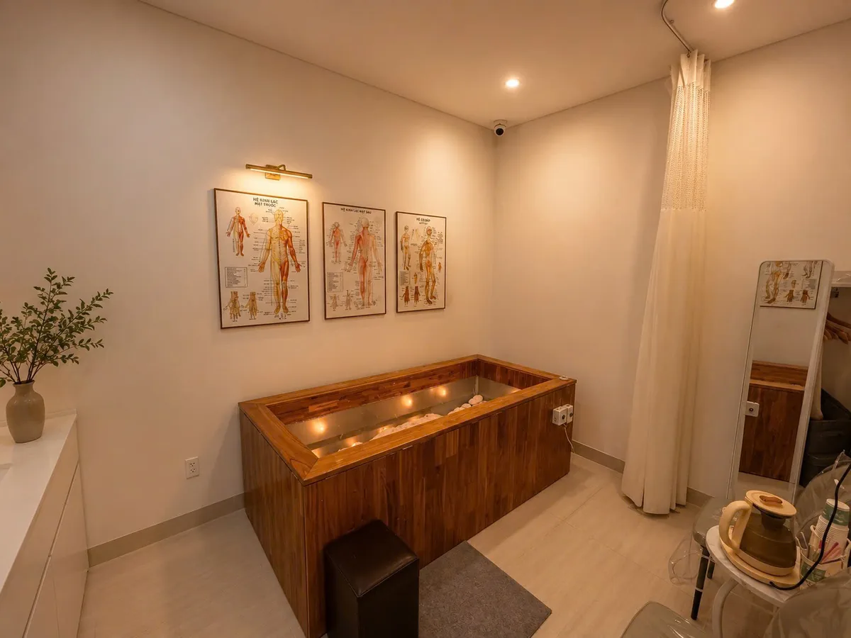 Bồn ngâm thảo dược